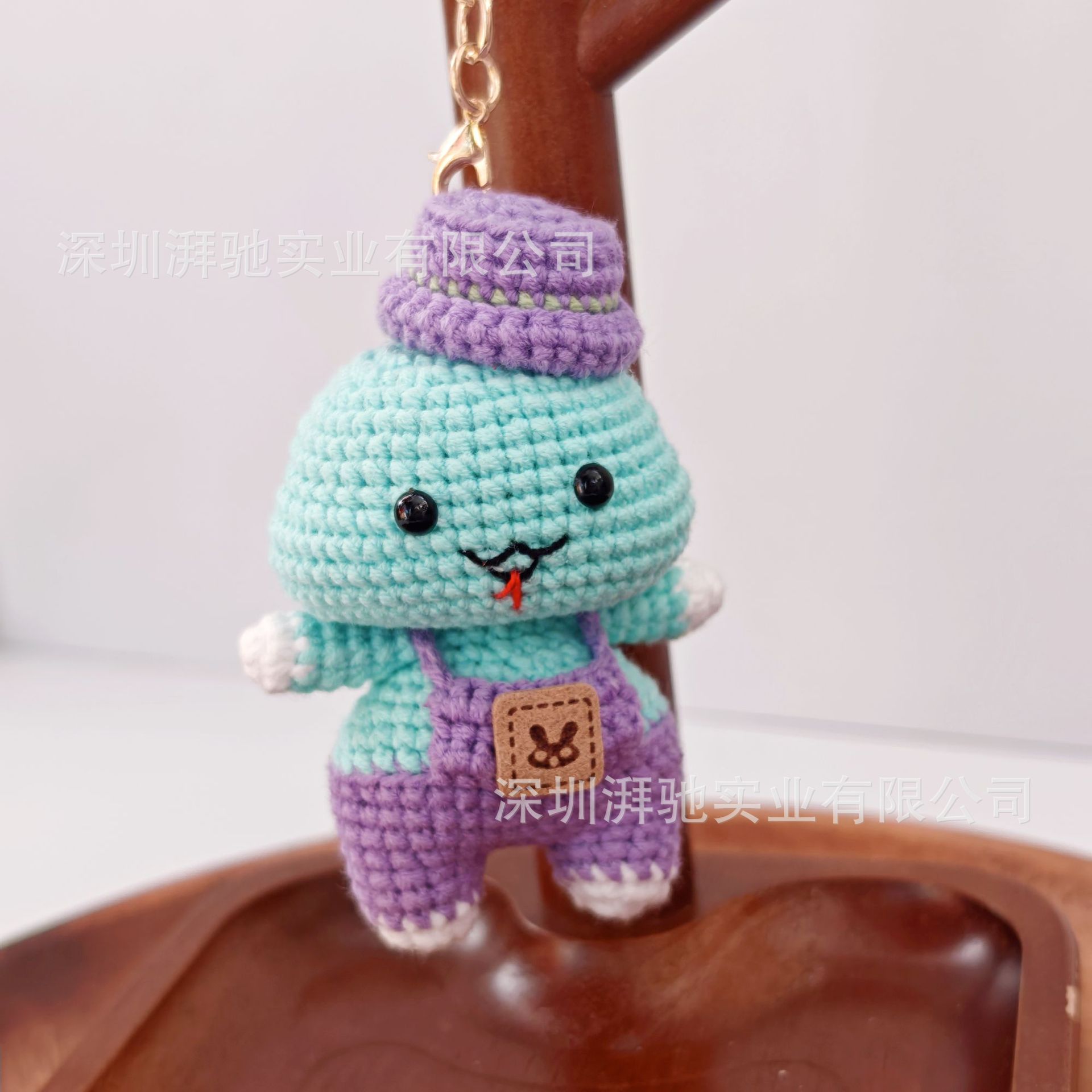 Colgantes de animales del zodiaco tejidos a mano, muñecos de lana hechos a crochet, accesorios decorativos para bolsos, regalos al por mayor y al detalle. image 19