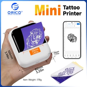 ORICO Маленькая татуировка, портативный принтер, bluetooth, принт