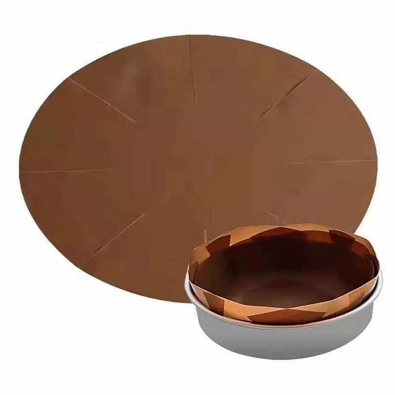 圆形阳极模具6寸-8寸8等分烘焙油布蛋糕面包雪花酥不粘高温布抗粘