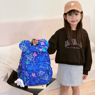 儿童双肩包男小学生轻便补课卡通书包女童春游旅游出行逛街小背包