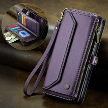 适用iPhone17Promax手机壳苹果16E钱包款15pro/14斜挎挂绳13mini