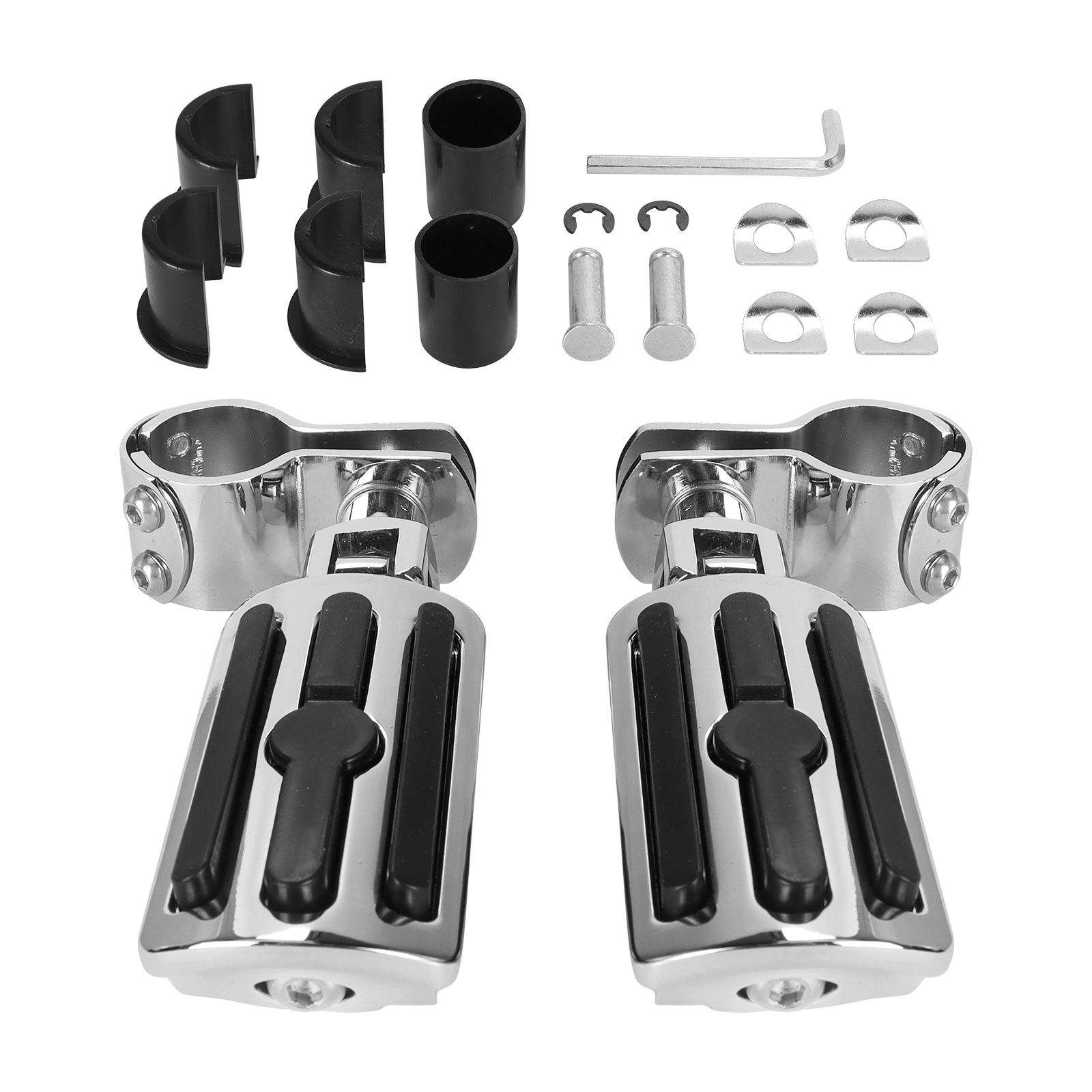 Harley Motorcycle Modified Front Bumper Guard Bar Footrest Bracket Bumper Rest Pedal Footpeg Footstaple