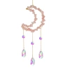 Large gravel moon rose quartz