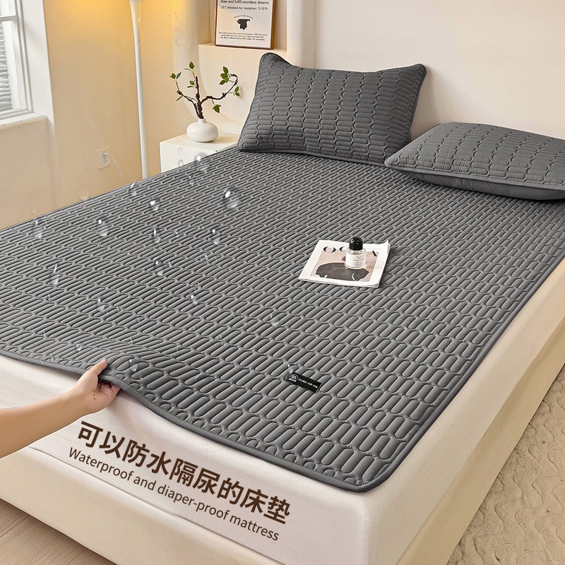 리사 방수 매트리스 패드 [젠틀맨 그레이]
