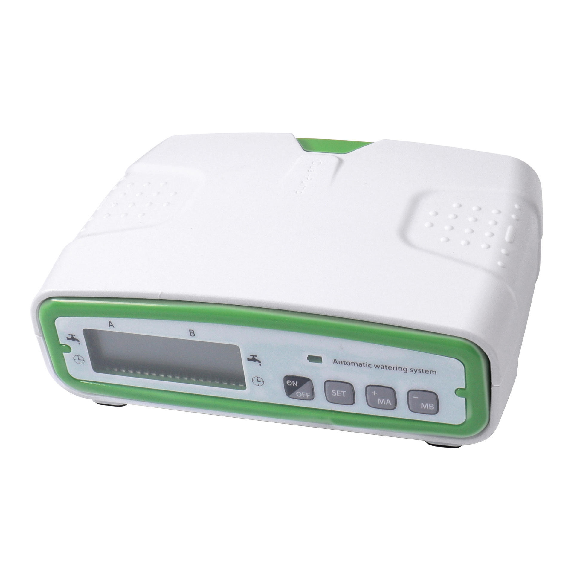 Nuevo tipo de doble bomba automática riego de flores riego inteligente maceta riego horario jardín balcón sistema de rociado de goteo