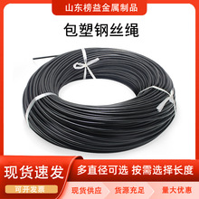 pu包塑钢丝绳 健身设备拉线钢丝绳5mm 6mm 7*19 工厂现货批发