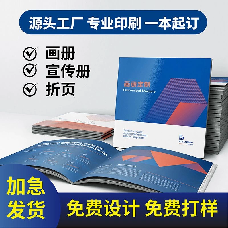 Брошюра фабрики из Гуандуна, цветной листовок, инструкция по эксплуатации, корпоративный каталог, цветная страница, экологически чистый