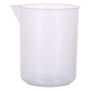 Beaker measuring cup plastic thickened measuring cylinder scale cup DIY kitchen baking measuring cup medical laboratory beaker
