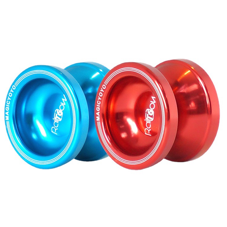 铝合金悠悠球  MAGICYOYOT6 三色可选厂家直供金属花式溜溜球