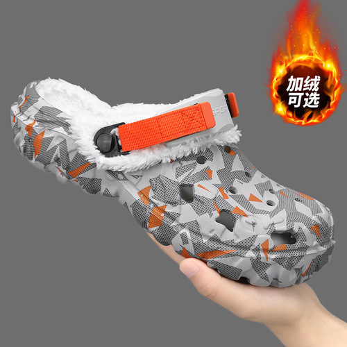 Men's Holeshoes Fashion Street Art New Summer Outerwear Trendy Cool Outdoor Cool Slippers Sports