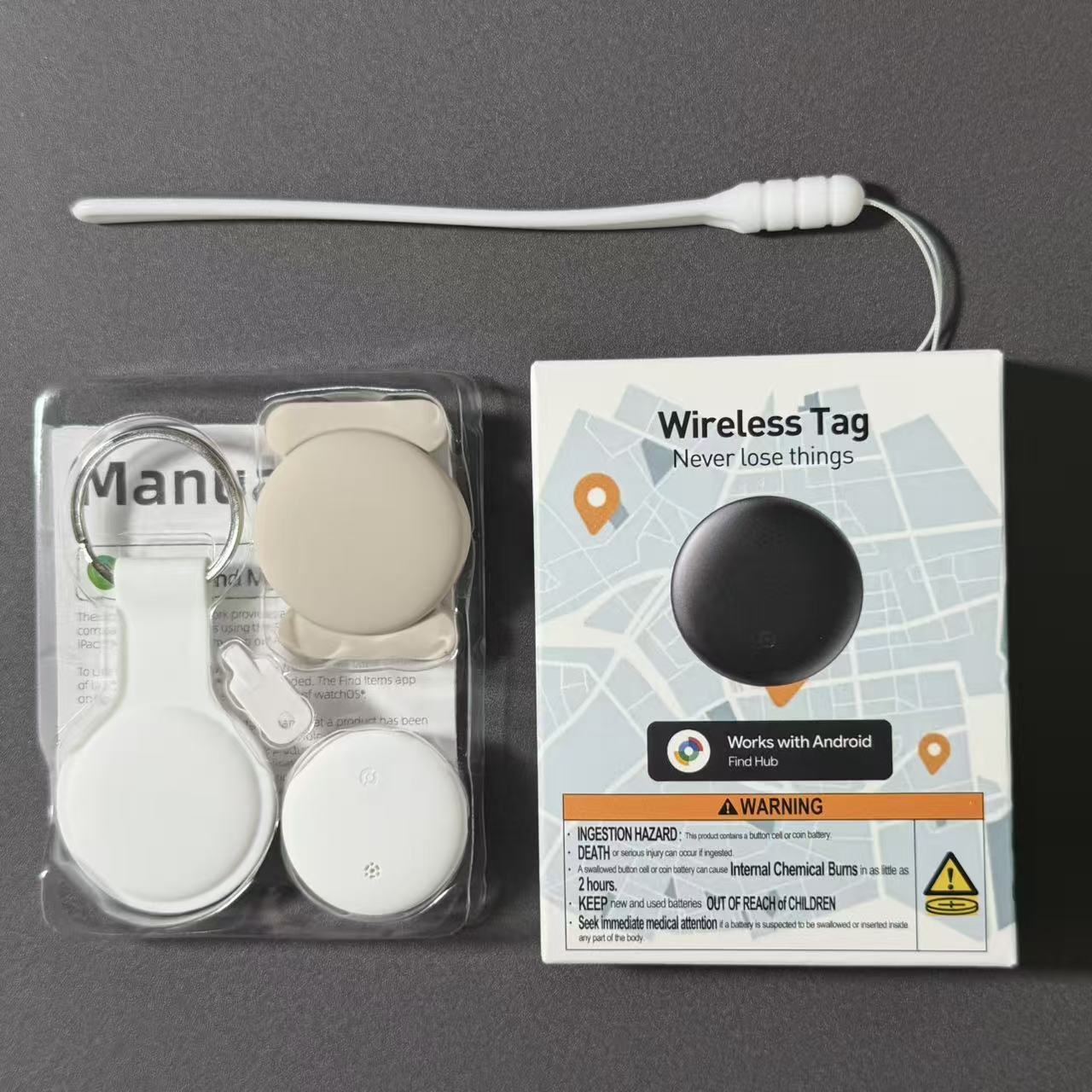 F10 white android overseas version (car magnetic cover + keychain)