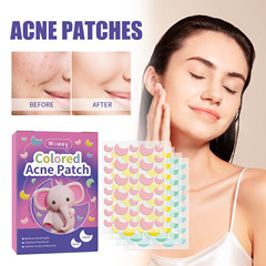 Wiieey Moon Acne Patch, Fading Acne Scars and Spots, Cleansing Face, Closed Pores, Invisible Concealer, Acne Patch