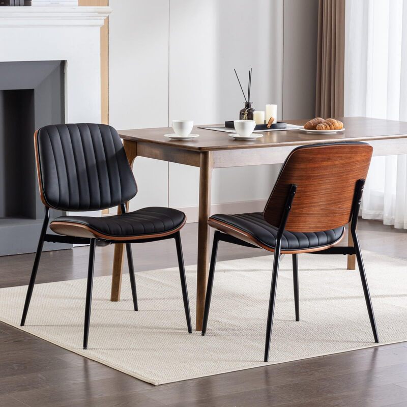 Mail-Order Packaging Restaurant Chairs Wayfair Nordic Soft Backrest High-End Dining Chairs