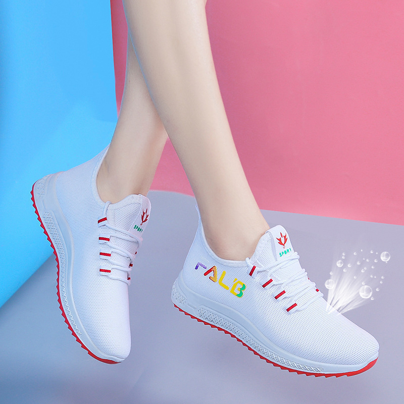 Foreign trade small white shoes ladies summer all-match walking single old Beijing cloth shoes running leisure sports women's shoes wholesale