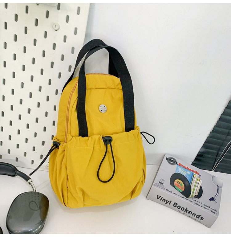 Backpack Men's And Women's 2025 Multifunctional Breast Bag Lightweight Nylon Cloth Bag Single Shoulder High Value Work Commuter Messenger Bag_voghion.com