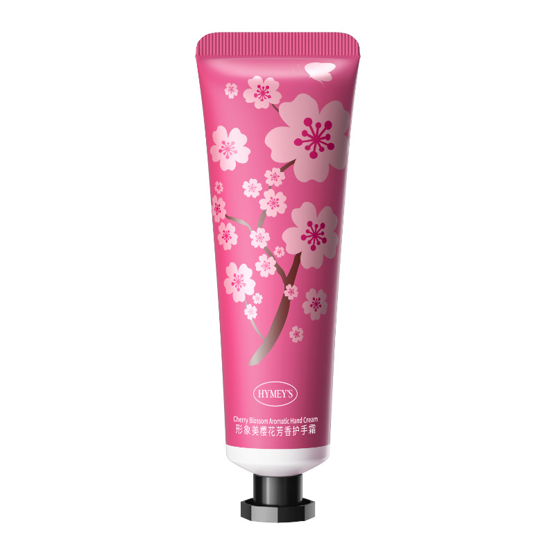 Hermosa flor fragancia crema de manos esencia vegetal hidratante manos tiernas y suaves anti-agrietamiento anti-secado crema de manos al por mayor