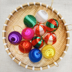 ホリデークリスマスデコレーションボールフィールドレイアウトパーティー装飾小道具かわいいチェリー型パーソナライズされたペンダント卸売
