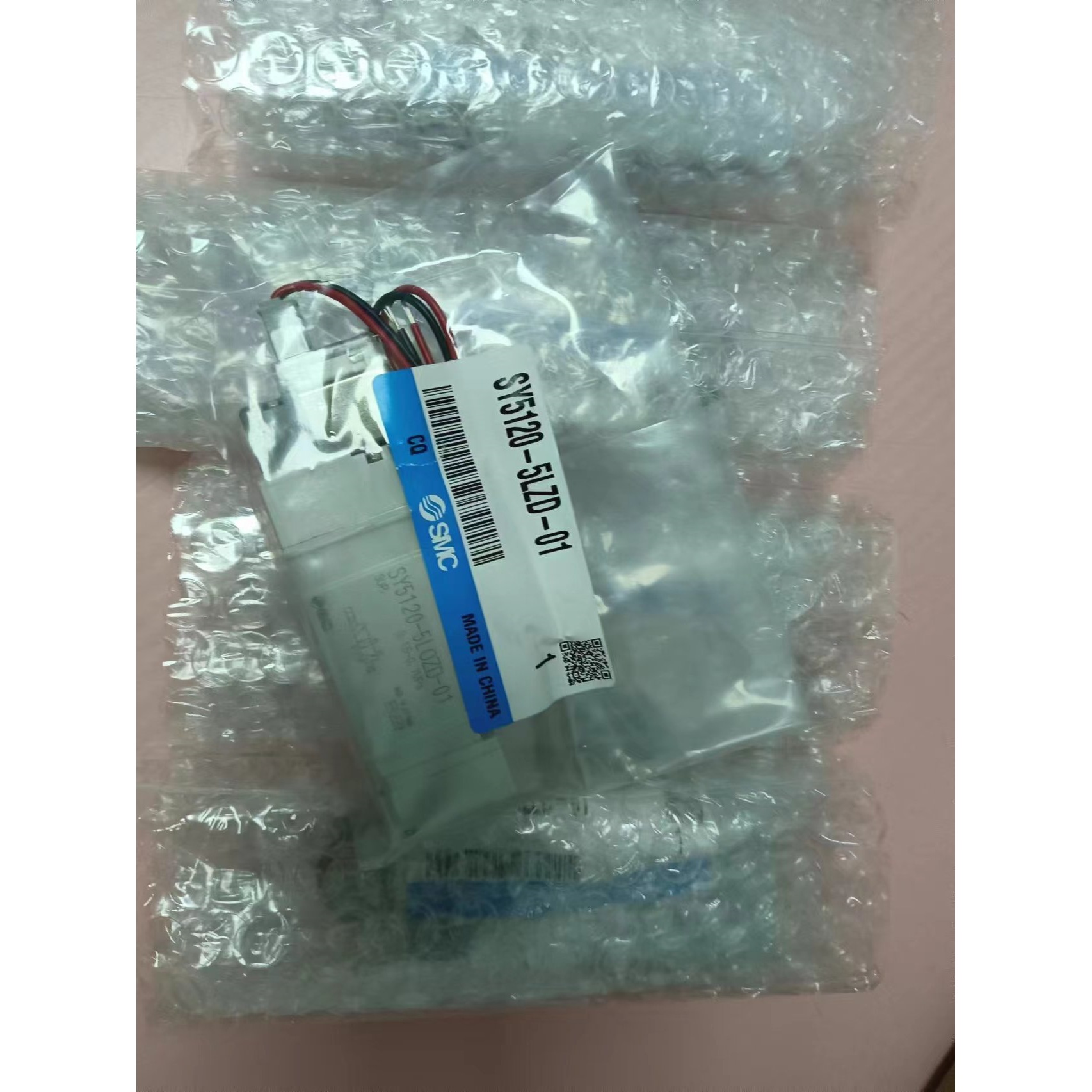 【中崎】华中事务所供应 SMC 带省电电路的五通电磁阀 SY5120-5LZ