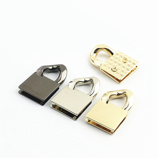 Bags Handbags Leather Hardware Accessories Chain Hand-held Strap Hardware Buckle Square Hand-held Women's Bag Hand-held Buckle