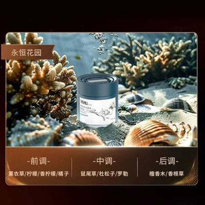 Car Air Freshener, Odor Removal in the Car, Car Perfume, Long-Lasting Fragrance, Female Internet Celebrity New High-End Solid Fragrance Balm (Car Perfume Aromatherapy) - eternal-garden