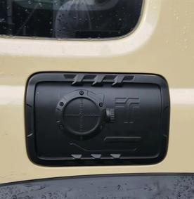 Suitable for 3-Door and 5-Door Suzuki Jimny Jc74 Jb74Xl Modified Black Warrior 3D Fuel Tank Cap Decoration
