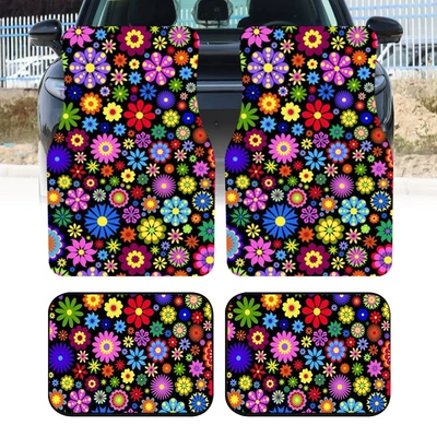 mats, four-piece set, wear-resistant, easy | Avtomobil döşəmə paspasları - 427-car-floor-mat-7-3344cmtwo-piece-set