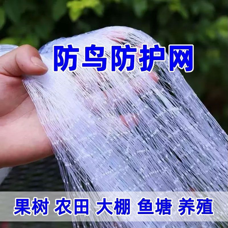 果园防鸟网葡萄果树果园防护网防鸟全罩防鸟罩菜园菜地