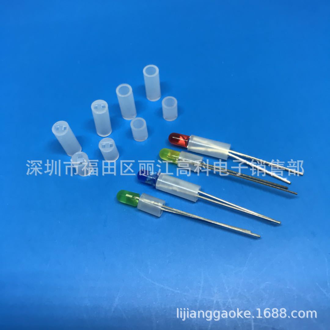 PCB板尼龙柱F3*10 LED间隔柱 F3*11 3mm发光二极管隔离柱 F3*12
