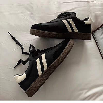 Women's Anji Shoes, Autumn/Spring Casual Sports Shoes, Versatile White Sneakers, Platform Shoes, Fashion Training Shoes, Flat
