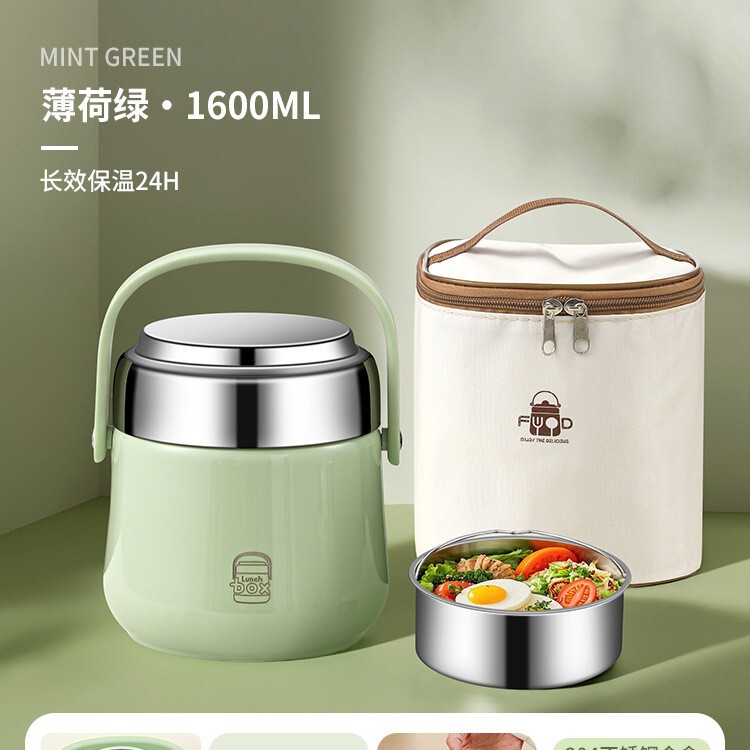 304双层保温饭桶饭盒超长保温桶上班族2025新款不锈钢装汤壶提桶|undefined