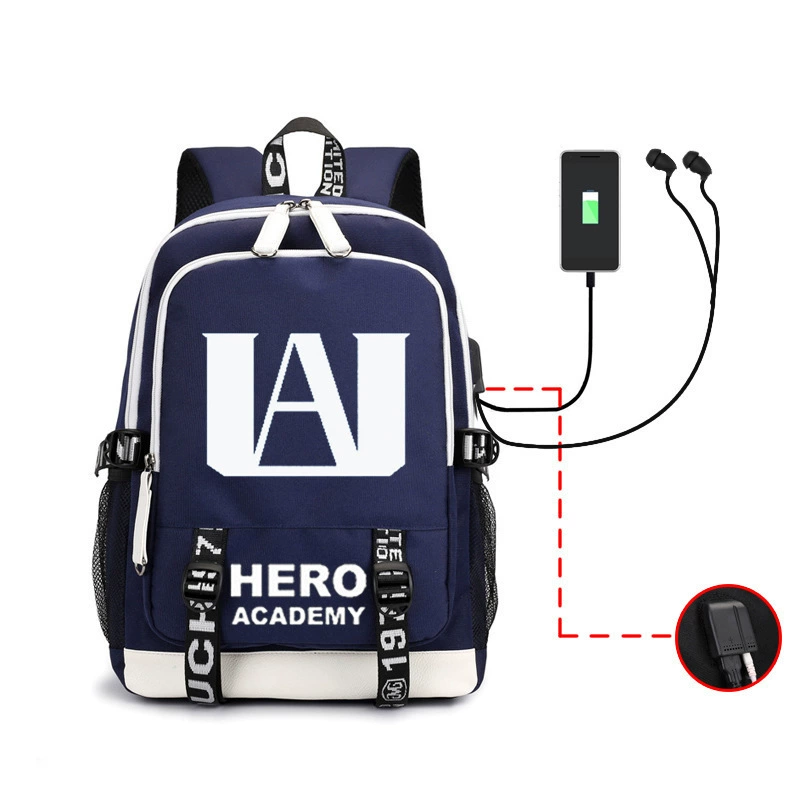 Heroes, backpack, headphones charging, Amazon