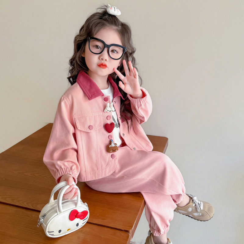 女童外套春秋款2025新款小女孩宝宝秋季早秋上衣小童儿童秋装衣服|undefined