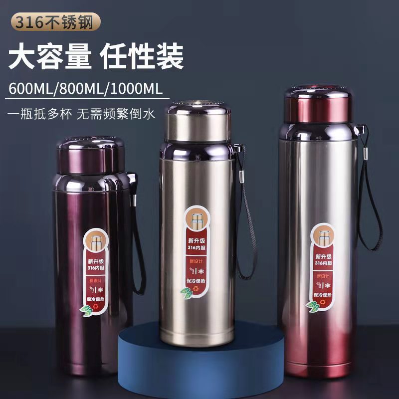 316 stainless steel vacuum flask portabl...