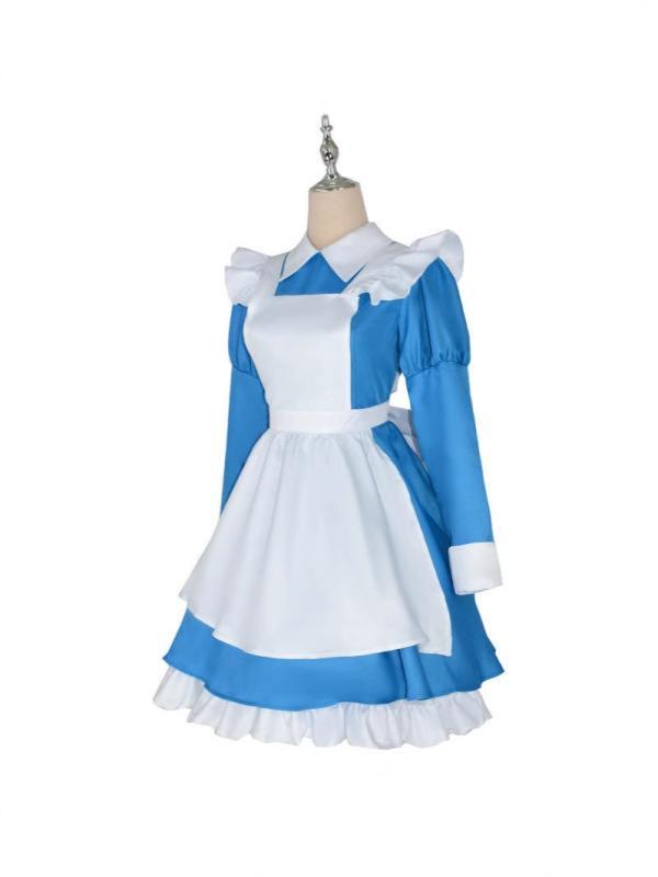百变魔卡少女小樱cos服装爱丽丝木之本樱成人cosplay服长袖女仆装|undefined
