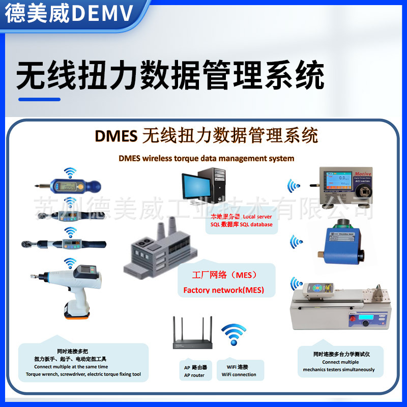 DMES扭力无线传输系统扭力扳手+扭力起子+脉冲扳手