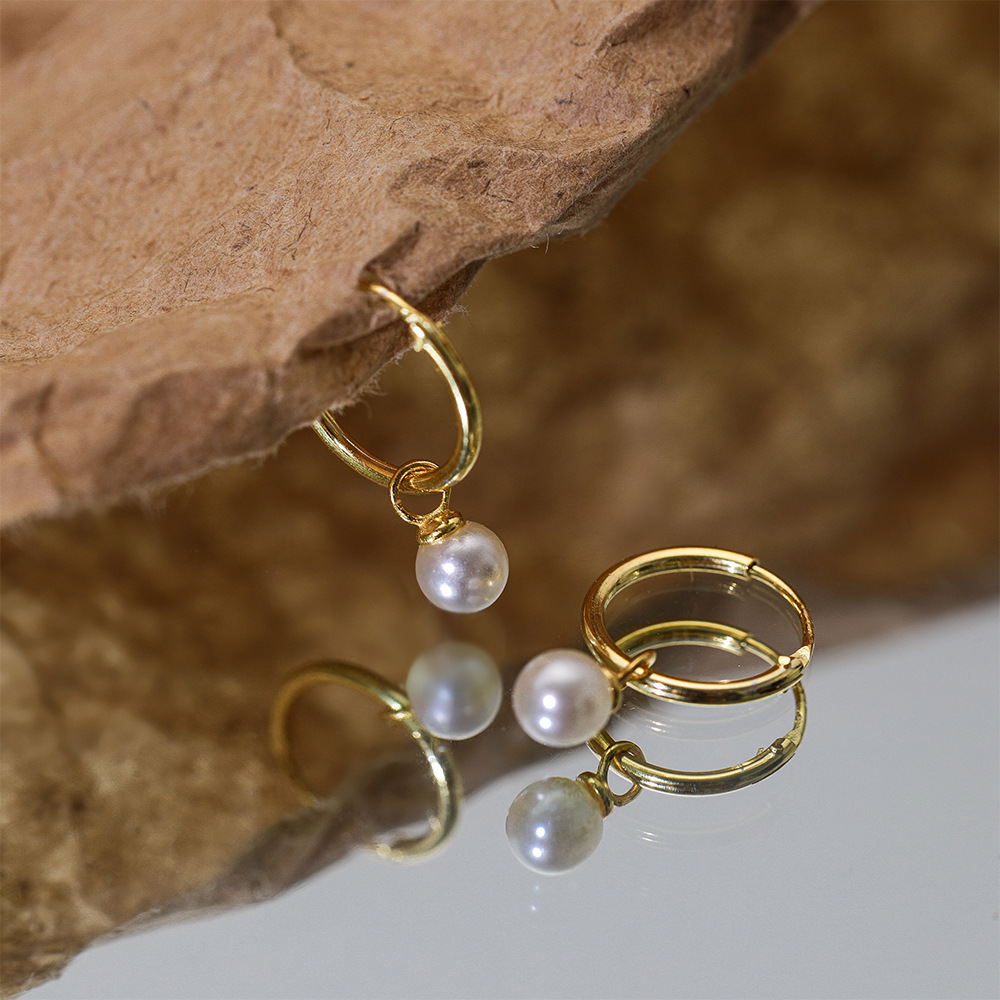 1g Weight 925 Sterling Silver Ear Needle Material 18K Gold Plated Plating Material Drop Earrings Classification 1 Pair Quantity Date, Tea Party Occasion 925 Sterling Silver Material Geometric Pattern All Seasons Season Women's Gender Elegant, Simple Style Style 1 Pair 18K Gold Plated 925 Sterling Silver 925 Sterling Silver Earrings Geometric Drop Earrings 69