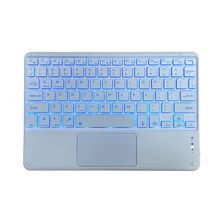 带触控蓝牙键盘可充电适用华为小米手机平板电脑通用磁吸无线键盘