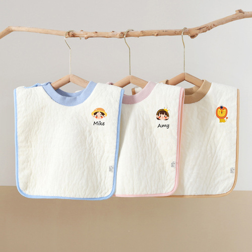Children's washcloth baby drool scarf waterproof baby washcloth waterproof bib baby bib