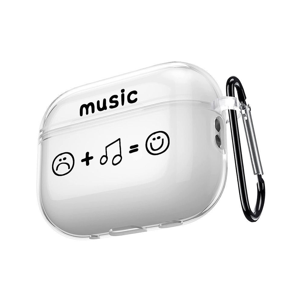 Funda para AirPods 4 y Generación 2/3 de TPU Transparente