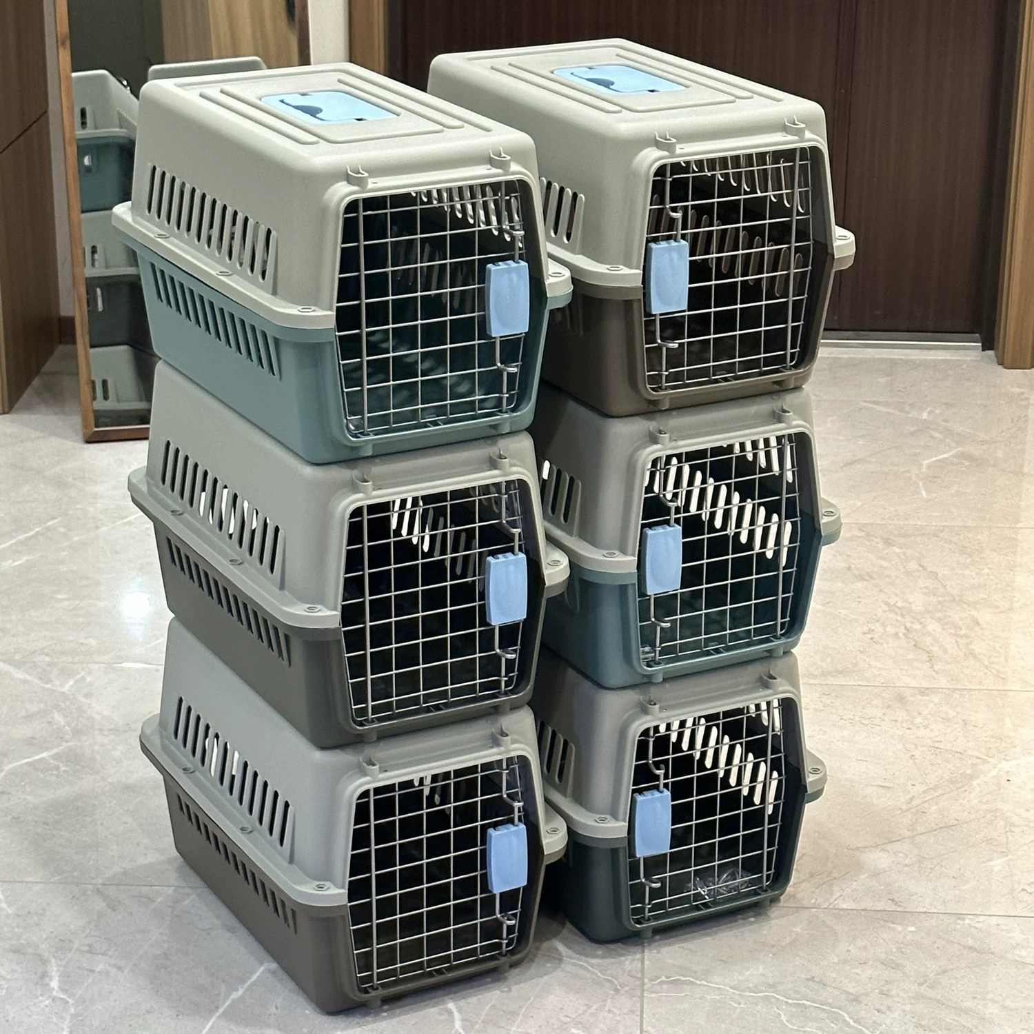 [130,000 человек собирают] Кошачья специальная авиационная коробка, переноска для кошек, контрольная клетка, переносная коробка для питомца, автокресло для собаки