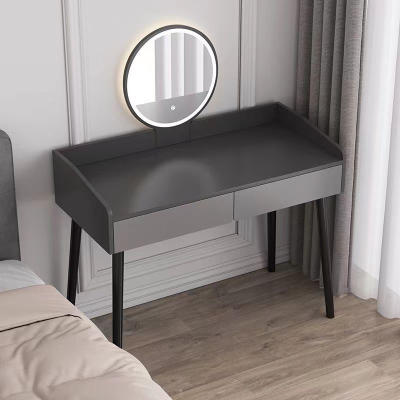 Tocador de viento, habitación de niña, apartamento pequeño, celebridad de Internet, gabinete de maquillaje simple, espejo, mesa de maquillaje, hogar al por mayor