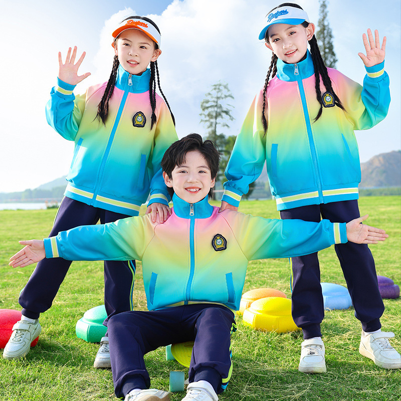 制服小学生活力青春子供クラス服セット秋運動会春秋二点セット幼稚園園服|undefined