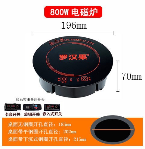 800W [196*70mm] 철사 통제