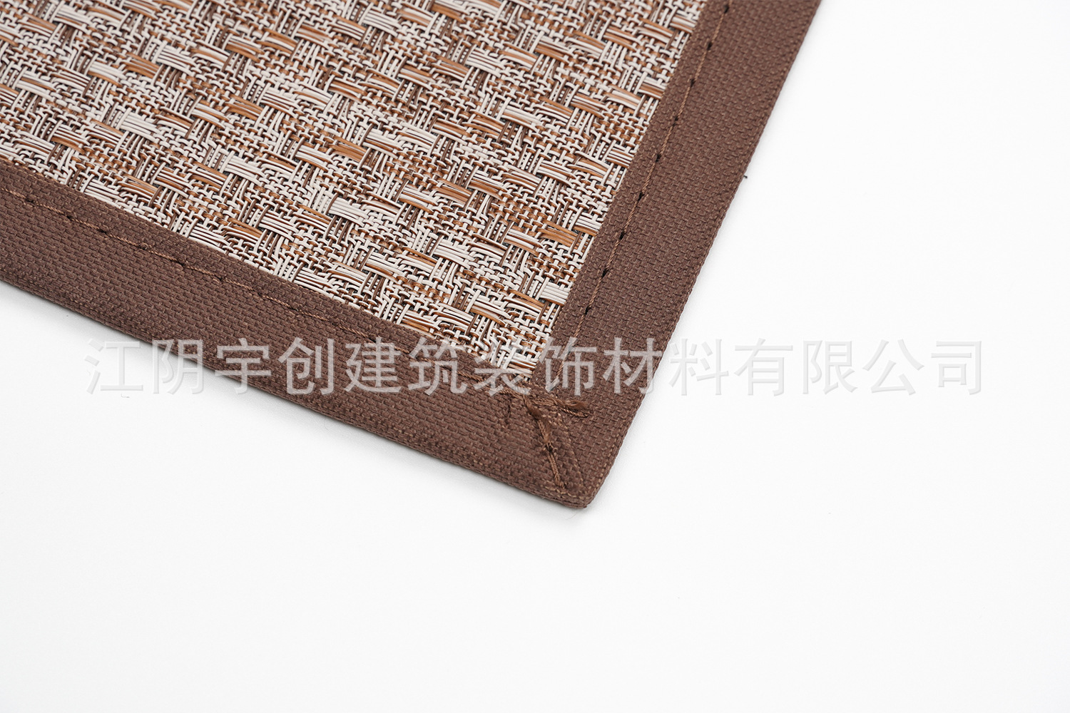 定制PVC编织纹塑胶地板 灰黑底编织地垫卷材片材 PVC编织地毯墙布-阿里巴巴