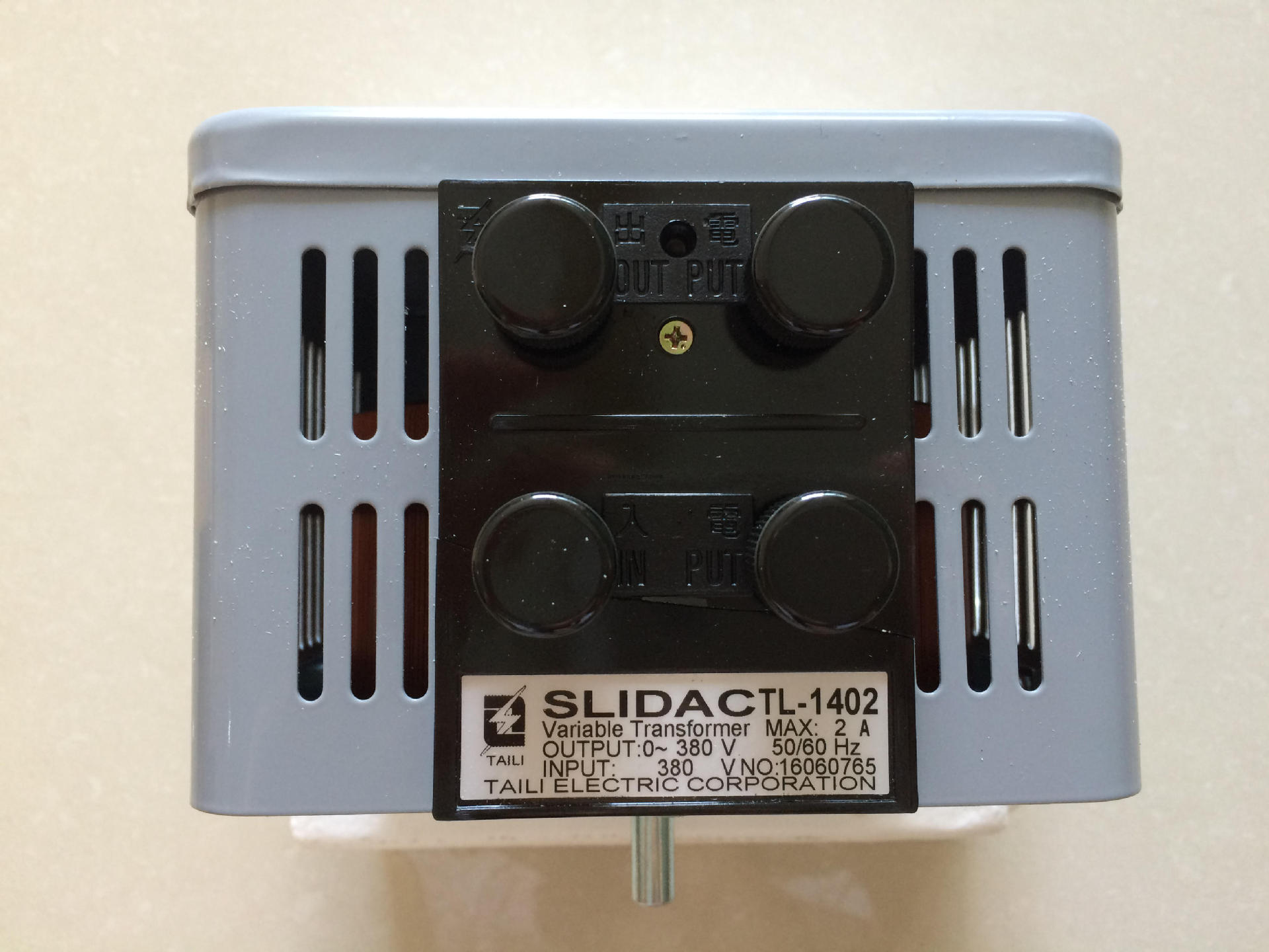 《原厂授权》台湾电力调整器泰利TAILI  SLIDAC TL-140 TL-220