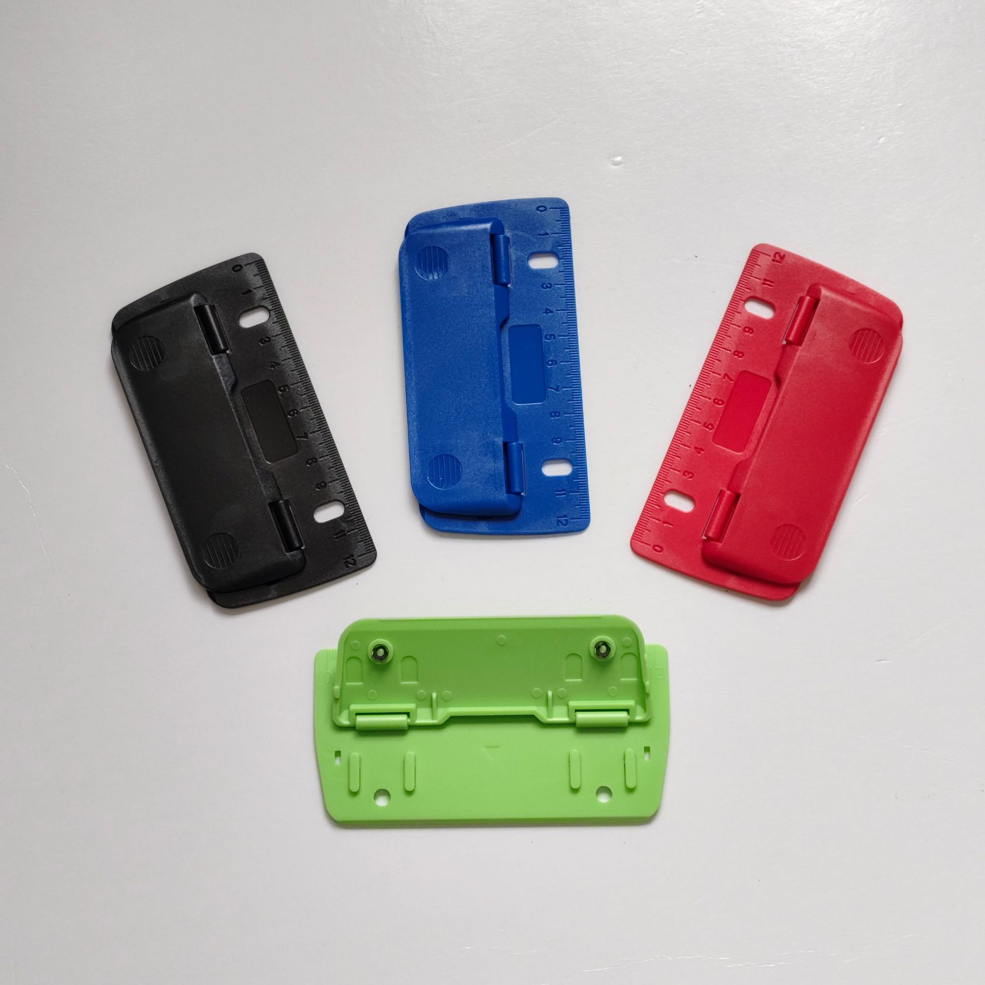 Spot DIY Mini Double Hole File Puncher Folder Puncher Two-In-One Promotional Gift 2 Hole Puncher