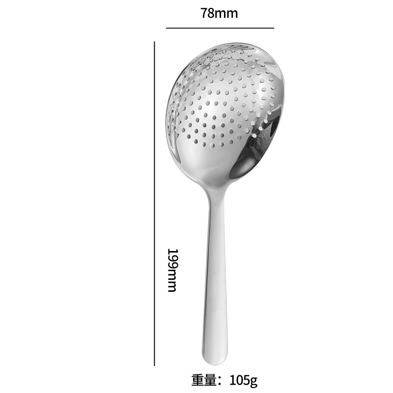 304 ステンレス鋼サービングスプーン肥厚ホームホテルレストランサービングスプーンザル豆腐スプーンヌードルスプーンライススプーン|undefined