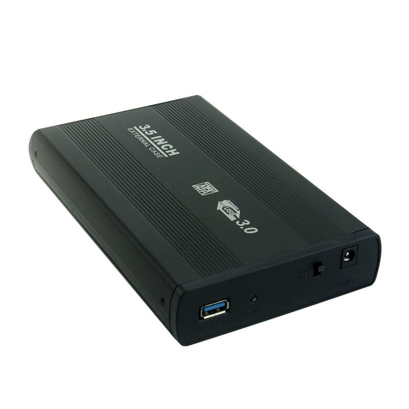 Портативный внешний корпус для 3.5-дюймового жесткого диска с USB3.0, настольный металлический, внешний SATA, расширение высокой скорости, гарантия на один год