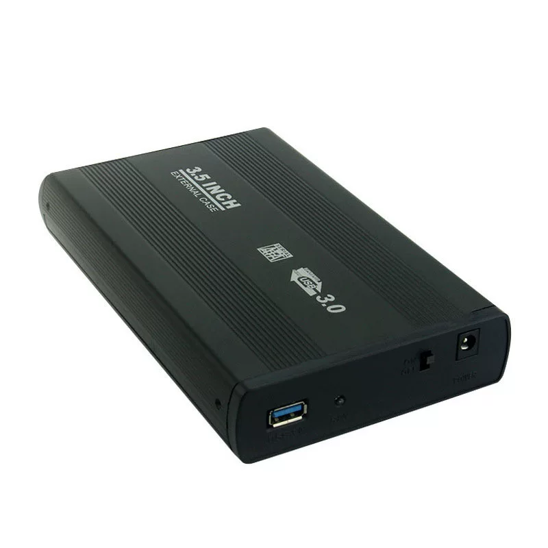 Портативный внешний корпус для 3.5-дюймового жесткого диска с USB3.0, настольный металлический, внешний SATA, расширение высокой скорости, гарантия на один год