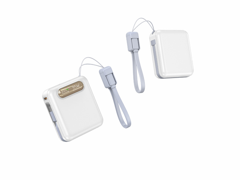 35W笔记本充电宝10000mAh自带线大功率移动电源powerbankPD快充|undefined
